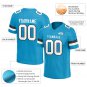 Custom Men's and Women's Panther Blue Football Jersey Athletic Shirt For Youth