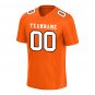 Custom Orange Football Jersey Player Fans Team Uniforms For Adult Youth