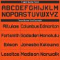 Custom Unisex Orange Football Jersey Player Fans Team Uniforms For Adult and Youth