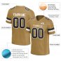 Custom Old Gold Football Jersey Athletic Shirt For Adult Youth