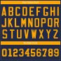 Custom Navy Football Jersey Athletic Shirt For Unisex Adult and Youth