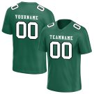 Custom Midnight Green Football Jersey Player Fans Team Uniforms For Adult Youth