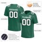 Custom Midnight Green Football Jersey Player Fans Team Uniforms For Adult Youth