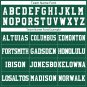 Custom Midnight Green Football Jersey Player Fans Team Uniforms For Adult Youth