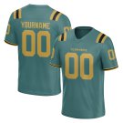 Custom Midnight Green Football Jersey Athletic Shirt For Adult Youth