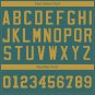Custom Midnight Green Football Jersey Athletic Shirt For Adult Youth