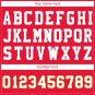 Custom Light Red Football Jersey Player Fans Team Uniforms For Adult Youth