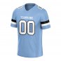 Custom Light Blue Football Jersey Athletic Shirt For Adult Youth