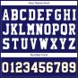 Custom Indigo Football Jersey Player Fans Team Uniforms For Adult Youth