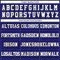 Custom Indigo Football Jersey Player Fans Team Uniforms For Adult Youth