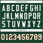 Custom Green Football Jersey Athletic Shirt For Adult Youth