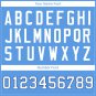 Custom Electric Blue Football Jersey Athletic Shirt For Adult Youth