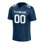 Custom Denim Blue Football Jersey Player Fans Team Uniforms For Adult