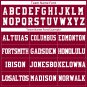 Custom Dark Red Football Jersey Player Fans Team Uniforms For Adult Youth