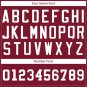 Custom Crimson Football Jersey Athletic Shirt For Adult Youth Unisex