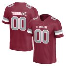 Custom Crimson Football Jersey Athletic Shirt For Adult Youth