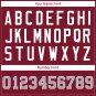 Custom Crimson Football Jersey Athletic Shirt For Adult Youth