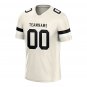 Custom Cream Football Jersey Athletic Shirt For Adult and Youth