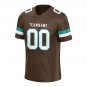 Custom Brown Football Jersey Athletic Shirt For Adult Youth