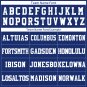 Custom Blue Football Jersey Player Fans Team Uniforms For Adult and Youth