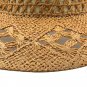 Western Cowboy Hat Wide Brim Sun Protection Jazz Hat Fashion Outdoor Straw Cap