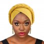 Women's Ethnic Bohemia Twisted Hair Cover Wrap Hat African Pre Tied Turban Hat