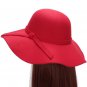 Magik Vintage Women Wide Brim Floppy Warm Wool-look/effect Hat Trilby Bowler Cap