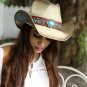 Western Cowboy Hat for Men and Women Retro Rodeo Wild Cowboy Hat - Unisex Summer