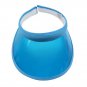 Clear Plastic Sun Visor Hat Transparent Golf Hiking Tennis Beach Summer Fabric