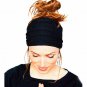 2pcs Elastic Stretch Wide Head band Hairband Running Yoga Turban Women Head mask
