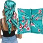 Women's Horse Hijab Scarf Silk Satin Headscarf Shawl Scarfs 35" head Wrap durag