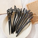 Hair Sticks Vintage Hairpins Carved Wooden Hair Fork Hair Clips Chopsticks Women