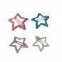 2Pcs Womens Star Hair Clip Hairpin Barrette Stick Bobby Pin Metal Snap Side Clip