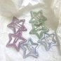2Pcs Womens Star Hair Clip Hairpin Barrette Stick Bobby Pin Metal Snap Side Clip