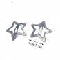 2Pcs Womens Star Hair Clip Hairpin Barrette Stick Bobby Pin Metal Snap Side Clip