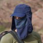 Summer UV Protection Sun Hat Baseball Cap With Neck Face Flap For Fishing Hiking