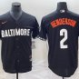 Baltimore Orioles Gunnar Henderson Black City Cool Base Jersey