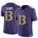 Baltimore Ravens Devin Leary Purple 2023 F.U.S.E Color Rush Jersey