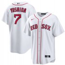Boston Red Sox Masataka Yoshida White Cool Baseball Jersey