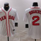 Boston Red Sox Xander Bogaerts White Stitched Baseball Jersey