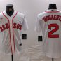 Boston Red Sox Xander Bogaerts White Stitched Baseball Jersey