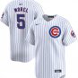 Chicago Cubs Christopher Morel White 2024 Home Baseball Jersey