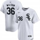 Chicago White Sox Steven Wilson 2024 Home Jersey White