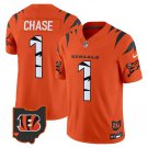 Cincinnati Bengals Ja'Marr Chase Orange F.U.S.E. Special Vapor Football Jersey