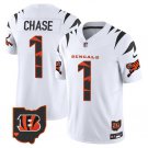 Cincinnati Bengals Ja'Marr Chase White F.U.S.E. Special Vapor Football Jersey