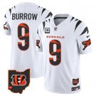 Cincinnati Bengals Joe Burrow White F.U.S.E. Special Vapor Football Jersey