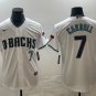Diamondbacks Active Corbin Carroll White 2024 Cool Base Jersey