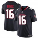 Houston Texans Tim Boyle Navy 2024 F.U.S.E Vapor Jersey