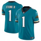 Jaguars Travis Etienne Jr. Teal 2024 F.U.S.E. Prowler Throwback Limited Football Jersey