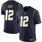 Los Angeles Chargers Derius Davis Navy 2024 Vapor Limited Football Jersey